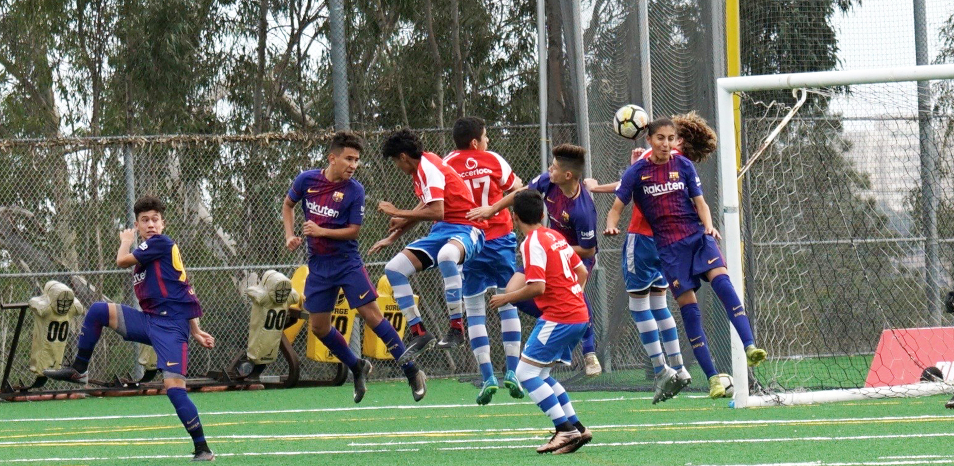 Barça Academy Plays Great at Albion Despite Mixed Results