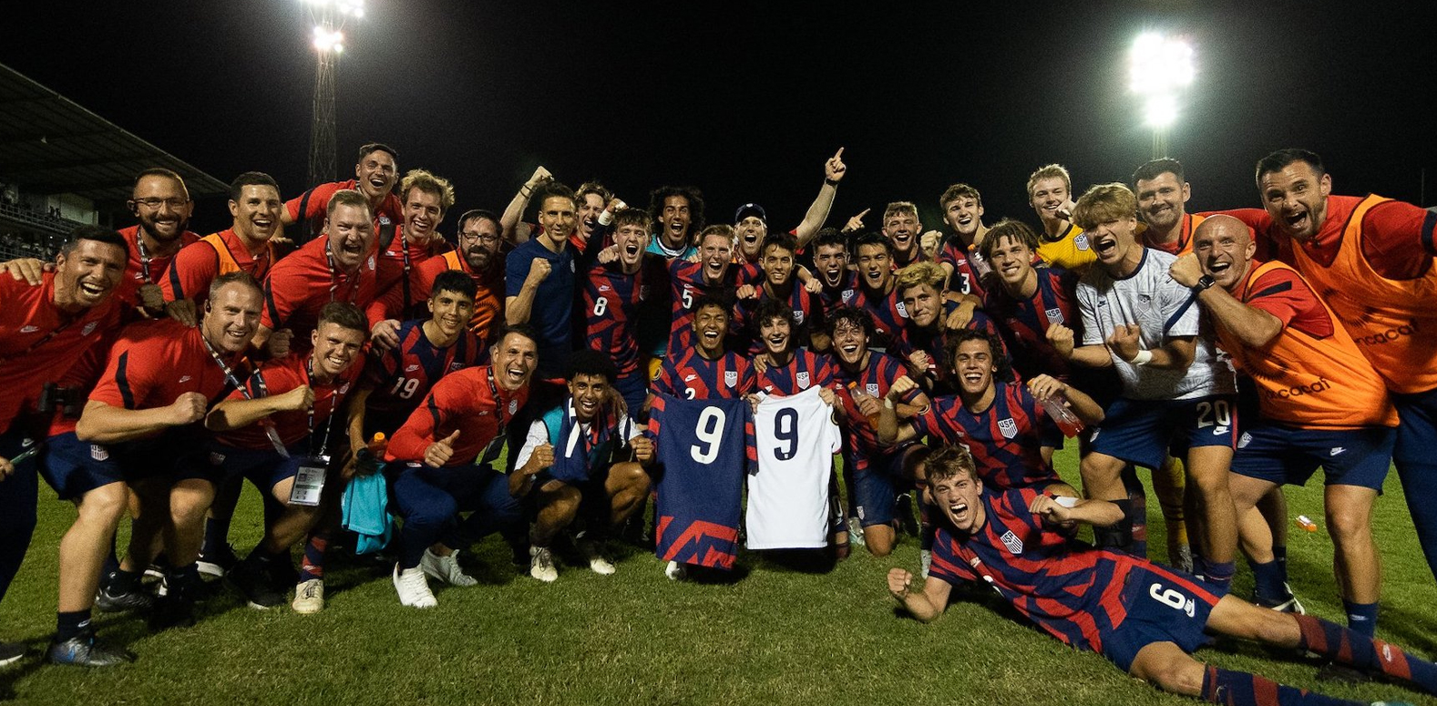 US U-20 MYNT celebrate win in 2022 CONCACAF Championship