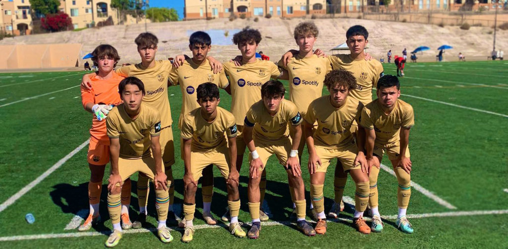Barca Residency Academy MLS U-17 starting line-up vs. Chula Vista FC