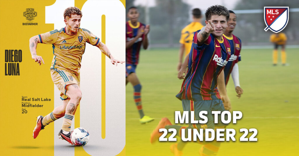 Barca Alumni Diego Luna named to 2023 MLS 22 Under 22